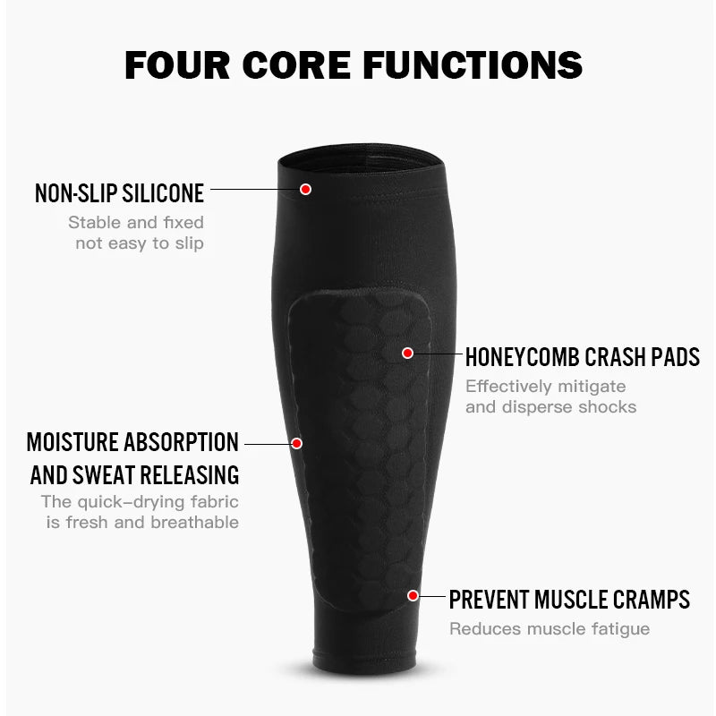 Football Shin Guard Socks Sleeves